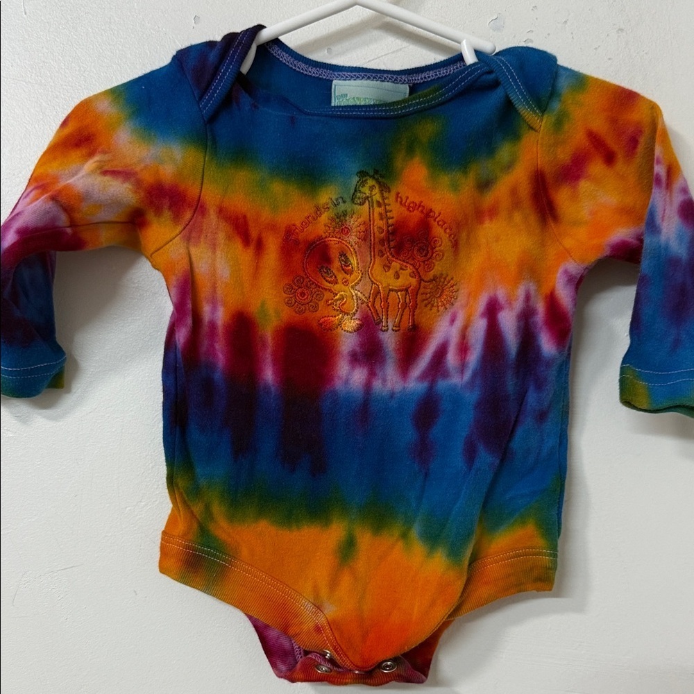 Warner Bros. Rainbow Tie-Dye Kids Bodysuit